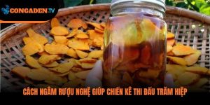 cách ngâm rượu nghệ cho gà